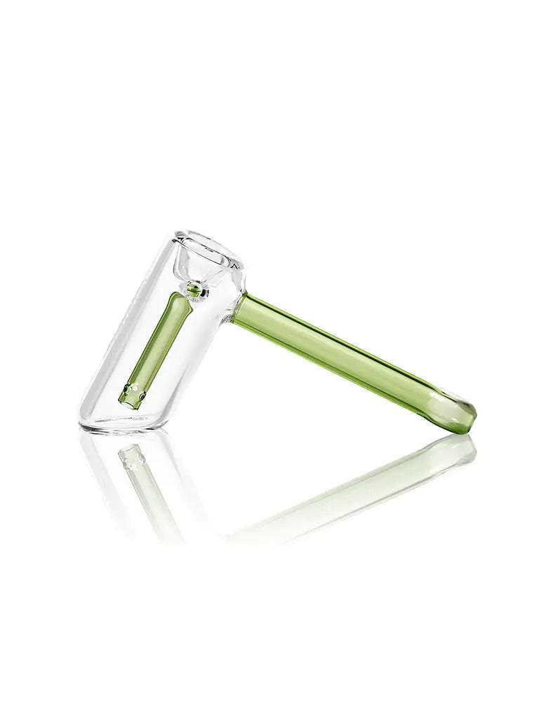 Hammer Bubbler Grav Mini  | Compact Glass Water Pipe - Smoke empire