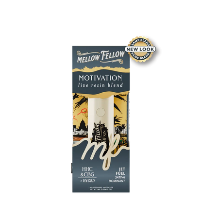 Mellow Fellow Live Resin Disposable Vape 2G - Premium Cannabinoid Experience