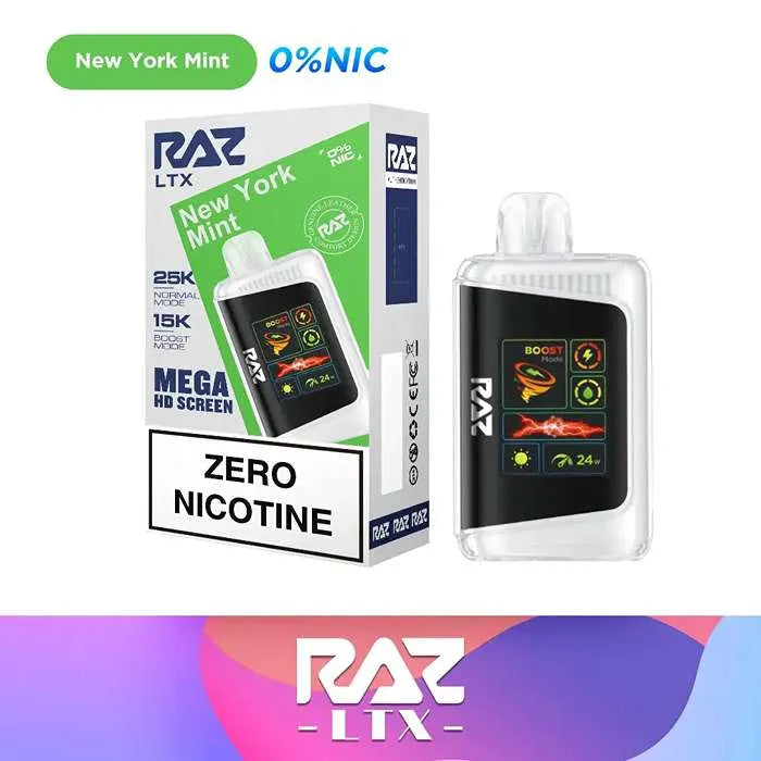 RAZ LTX 25K Zero Nicotine Vape RAZ Vape