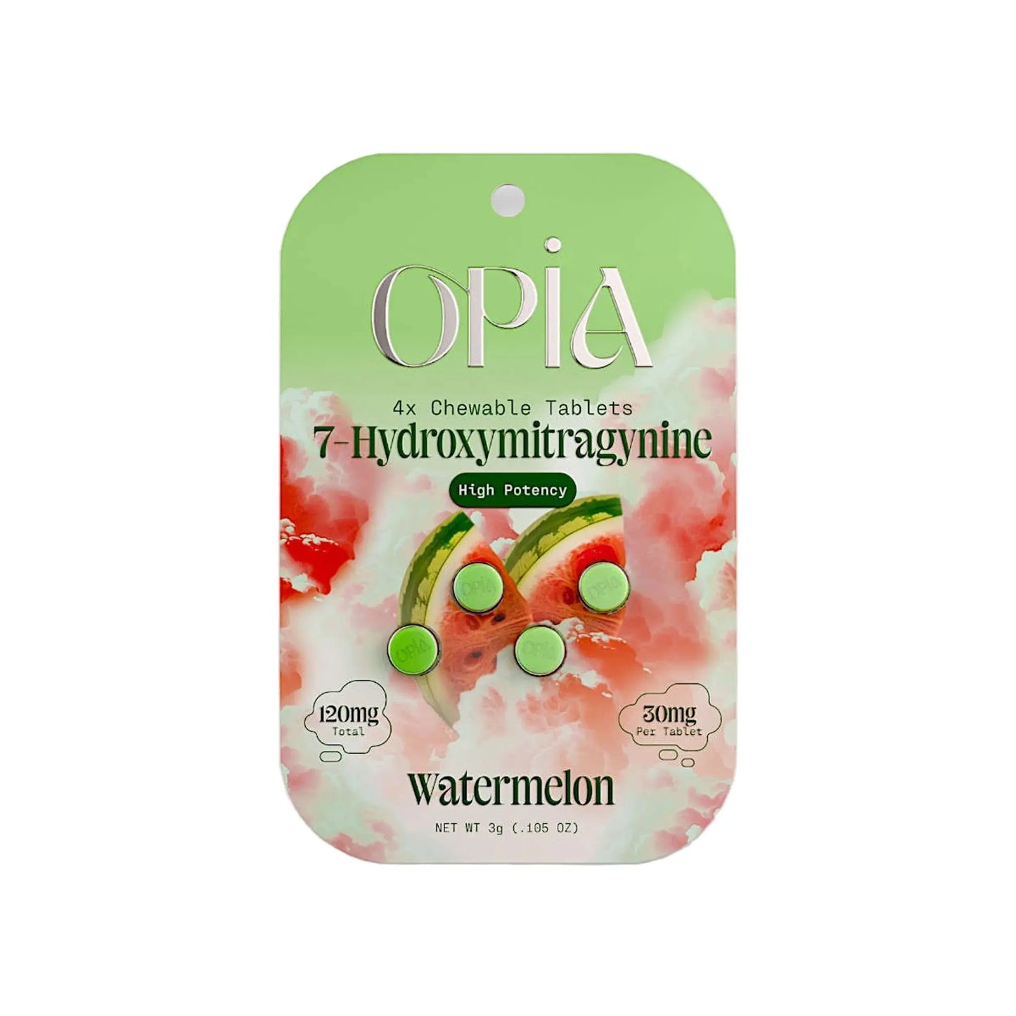 OPiA 7OH Chewable Tablets 120mg 4ct - Smoke empire