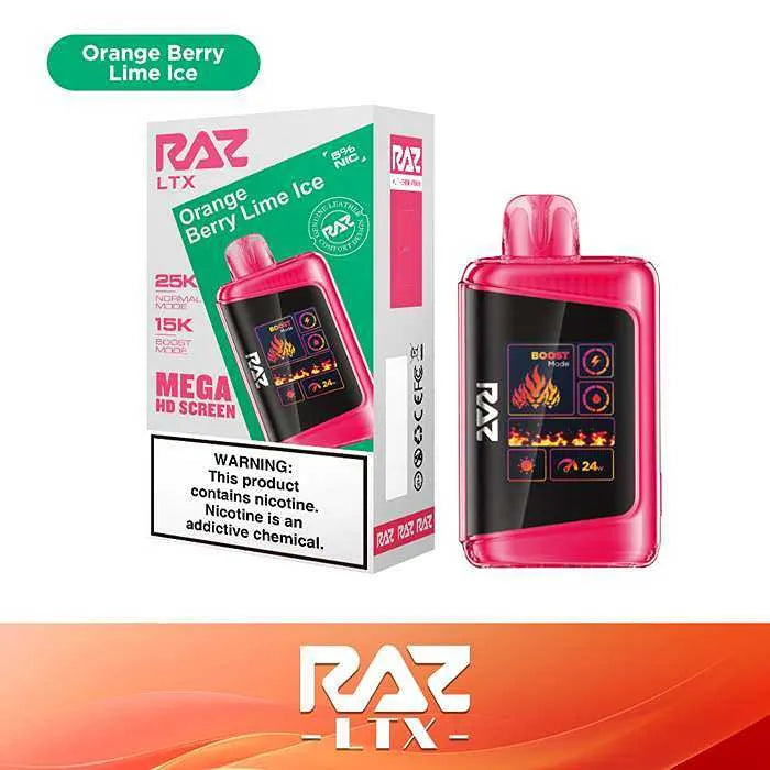 RAZ Vape 25000 — DC25000 & LTX 25K, All Flavors RAZ Vape