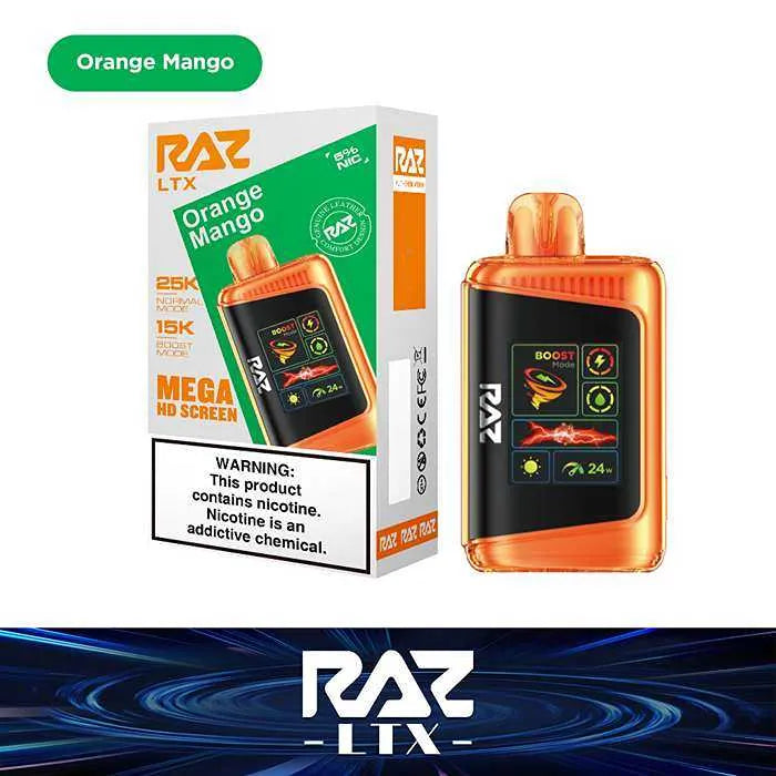 RAZ Vape 25000 — DC25000 & LTX 25K, All Flavors RAZ Vape