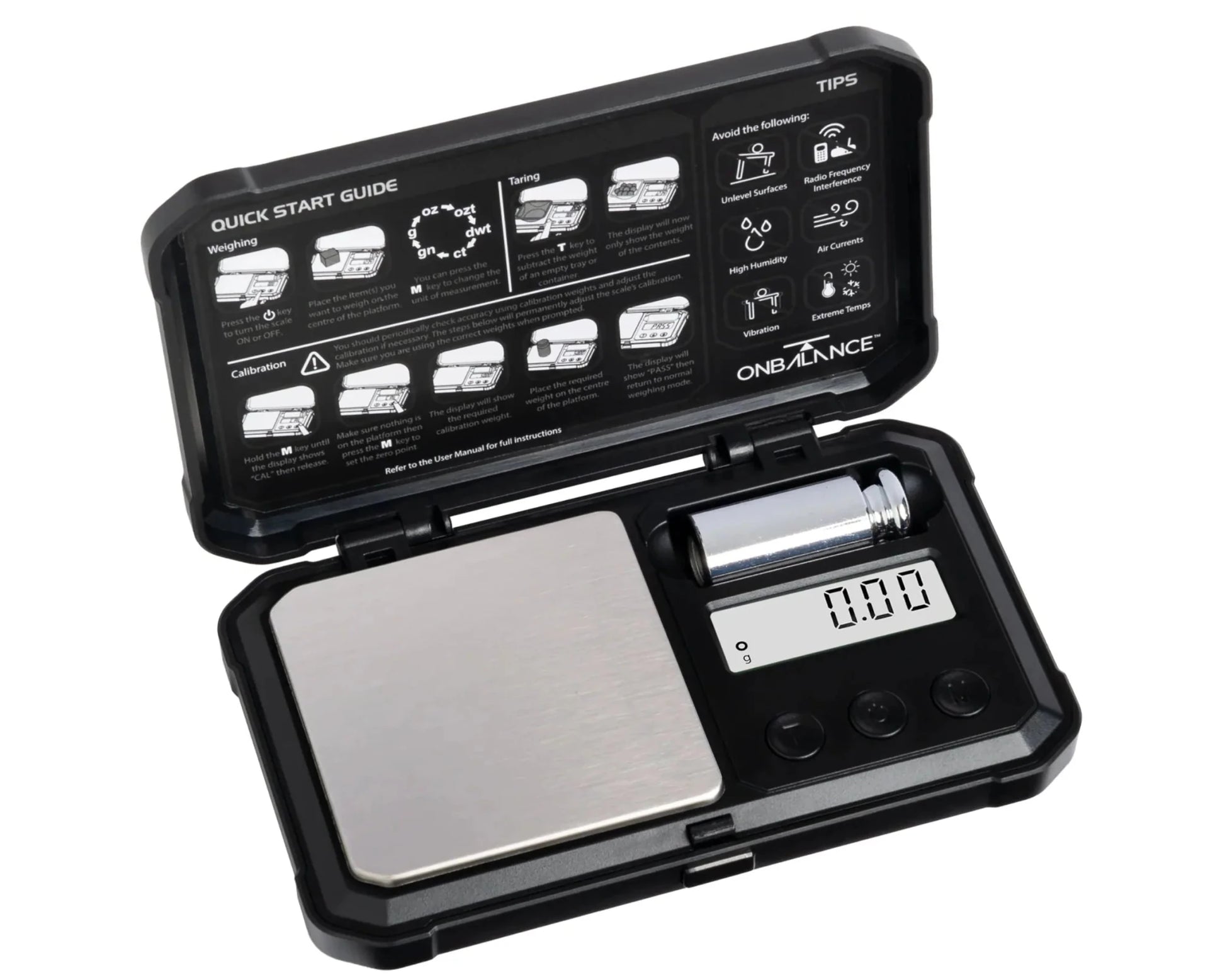 Truweigh Predator Digital Mini Scale 100g x 0.01g - Smoke empire