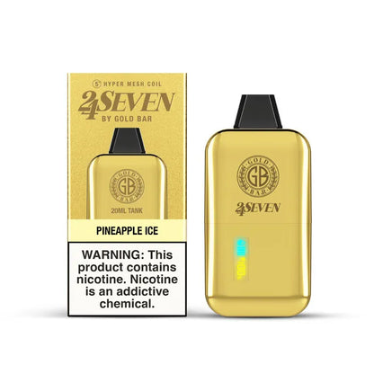 Gold Bar 24Seven 24000 Puff Vape Gold Bar