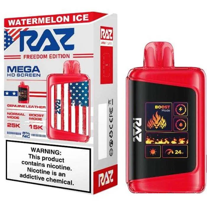 RAZ Vape 25000 — DC25000 & LTX 25K, All Flavors RAZ Vape