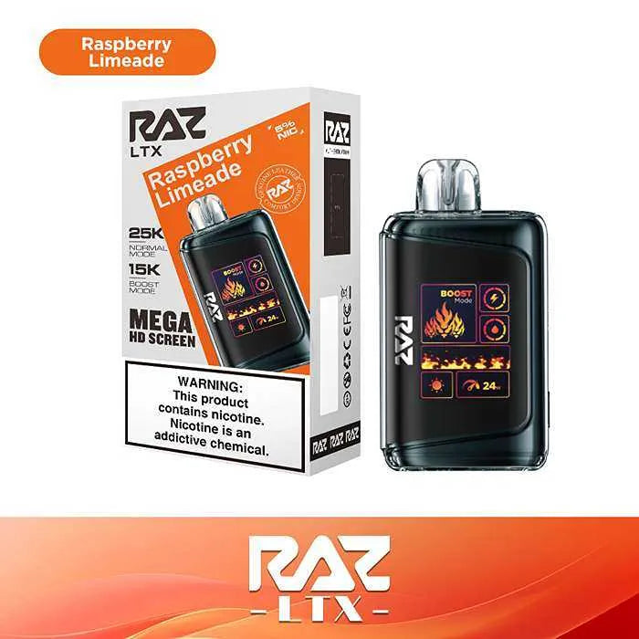 RAZ Vape 25000 — DC25000 & LTX 25K, All Flavors RAZ Vape