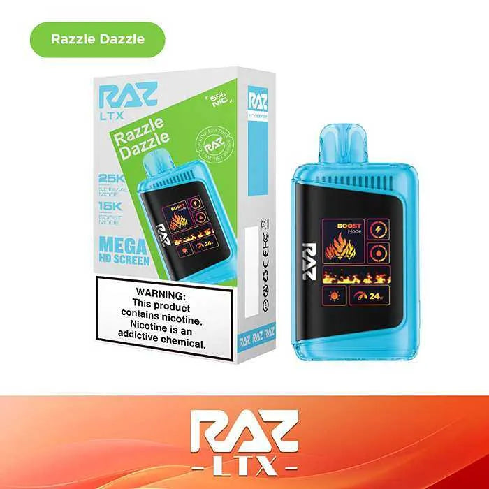 RAZ Vape 25000 — DC25000 & LTX 25K, All Flavors RAZ Vape