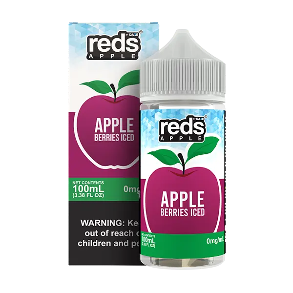 Reds Apple Berries Iced eJuice - Smoke empire