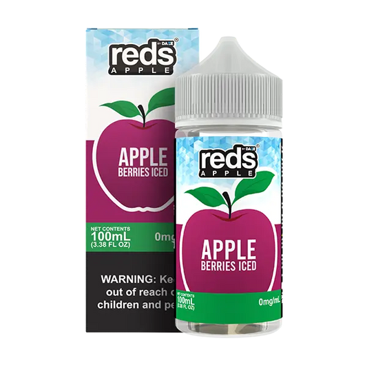 Reds Apple Berries Iced eJuice - Smoke empire