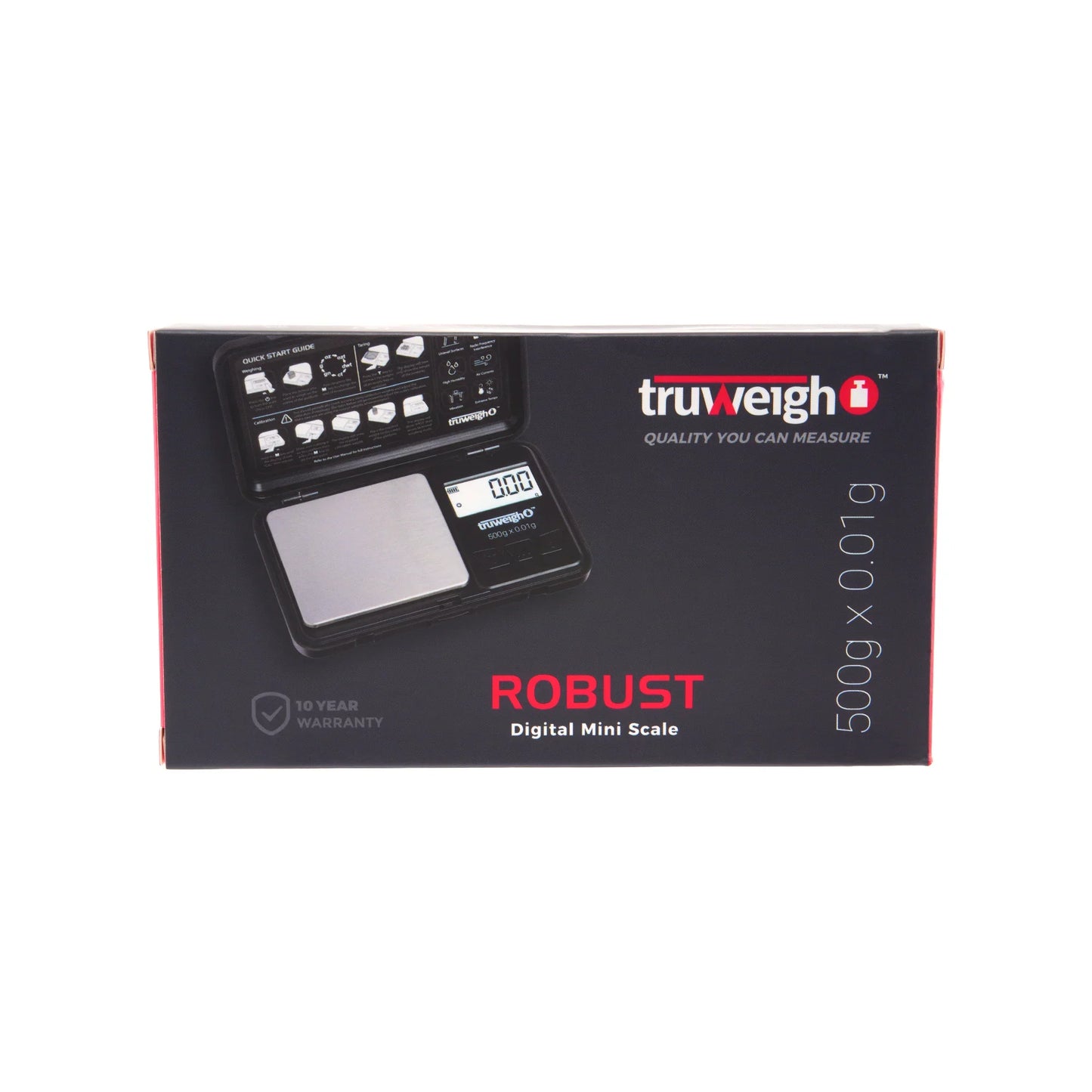 Truweigh Robust Digital Mini Scale 500g X 0.01g - Smoke empire