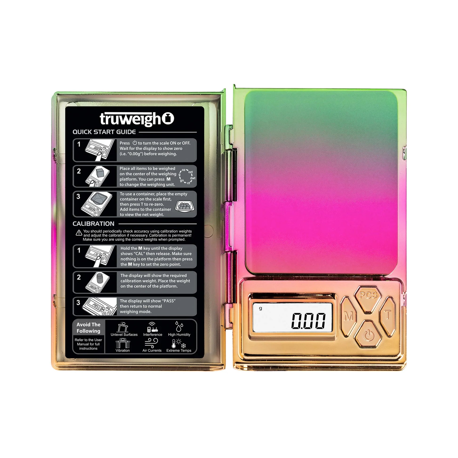 Truweigh Shine-Rainbow : 100g X 0.01g - Smoke empire