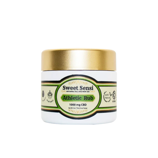Sweet Sensi Athletic CBD Rub 100mg