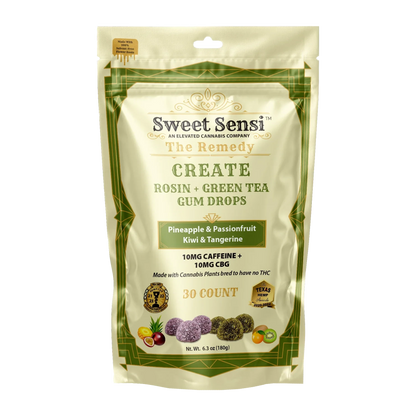 Sweet Sensi Create Gum Drops (Caffeine + CBG)