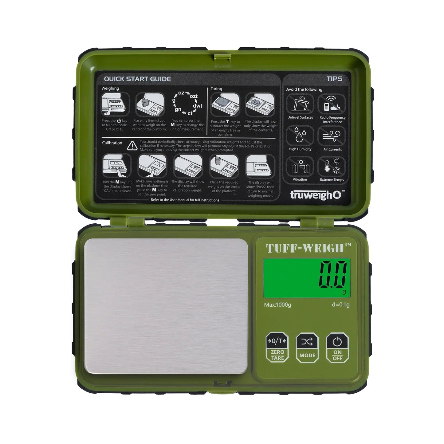 Truweigh Tuff-Weigh : 1000g X 0.1g - Smoke empire