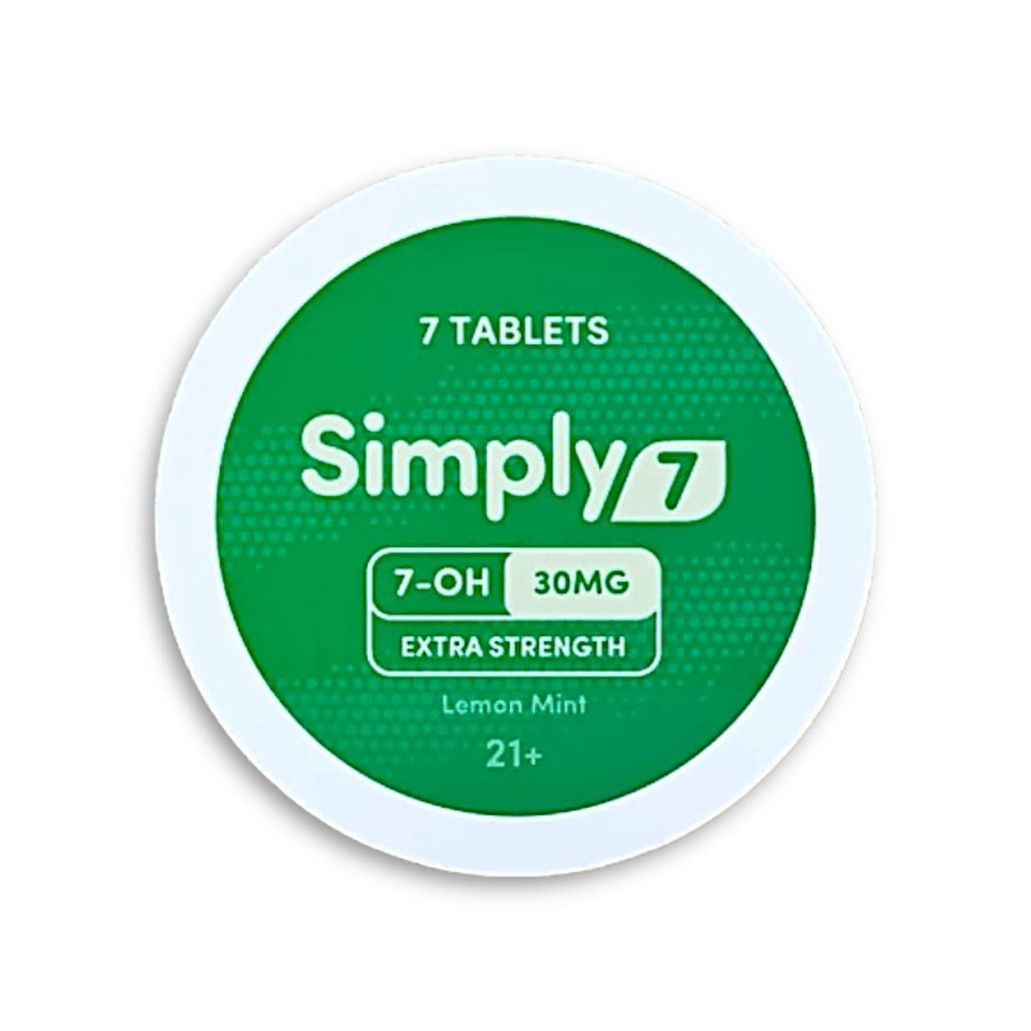 Simply7 7-Hydroxymitragynine Chewable Tablets – 7 Count (30mg Each)