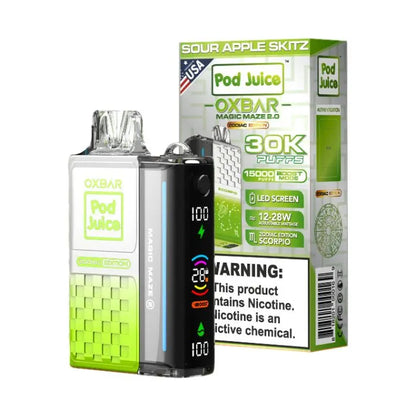 OXBAR Magic Maze 2.0 30000 Puff Vape OXBar Vapes