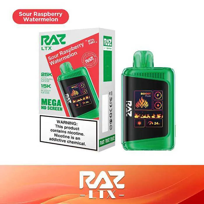 RAZ Vape 25000 — DC25000 & LTX 25K, All Flavors RAZ Vape