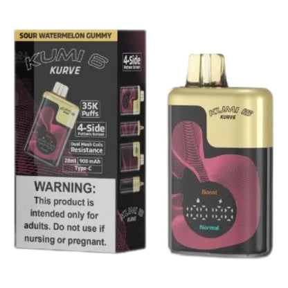 KUMI Six Kurve Vape Well Versed