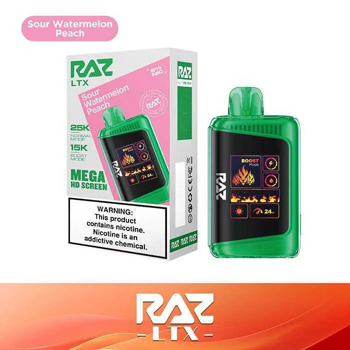 RAZ Vape 25000 — DC25000 & LTX 25K, All Flavors RAZ Vape