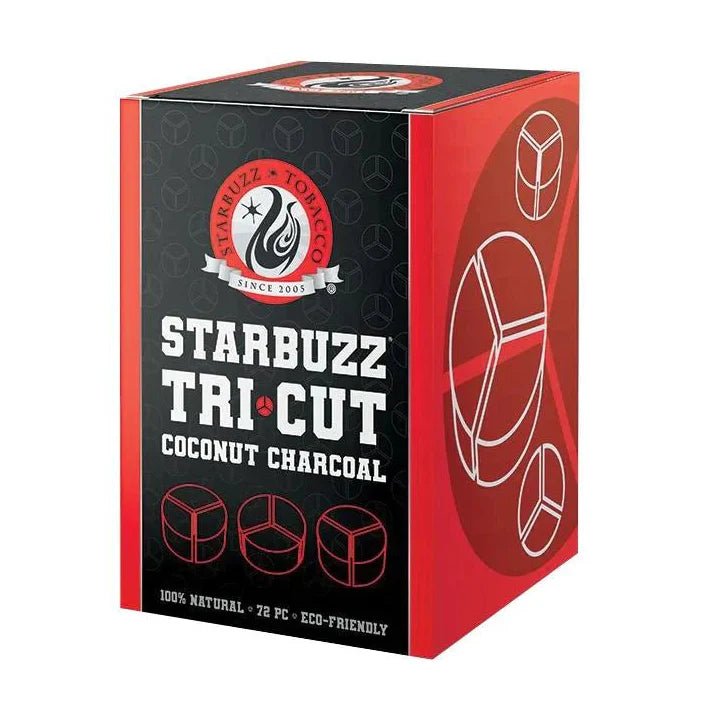 Starbuzz Tri Cut Shisha Coals - Smoke empire
