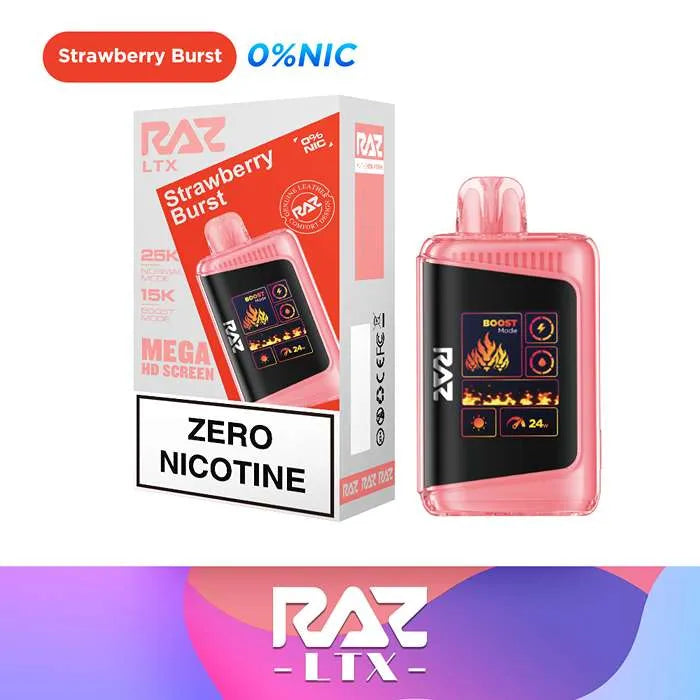 RAZ LTX 25K Zero Nicotine Vape RAZ Vape