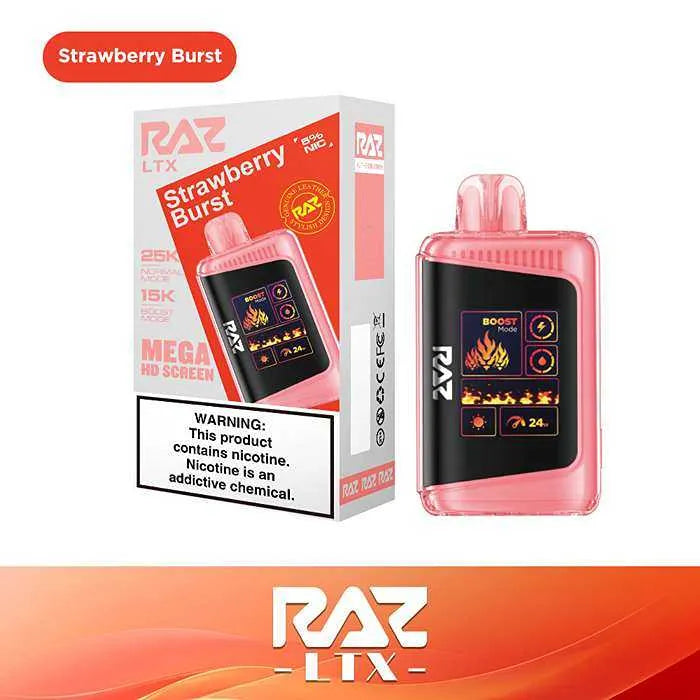 RAZ Vape 25000 — DC25000 & LTX 25K, All Flavors RAZ Vape