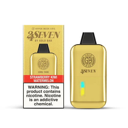 Gold Bar 24Seven 24000 Puff Vape Gold Bar