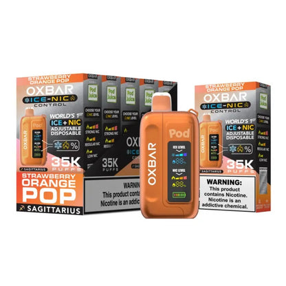 OXBAR x Pod Juice ICE-NIC Control 35K Disposable OXBar Vapes