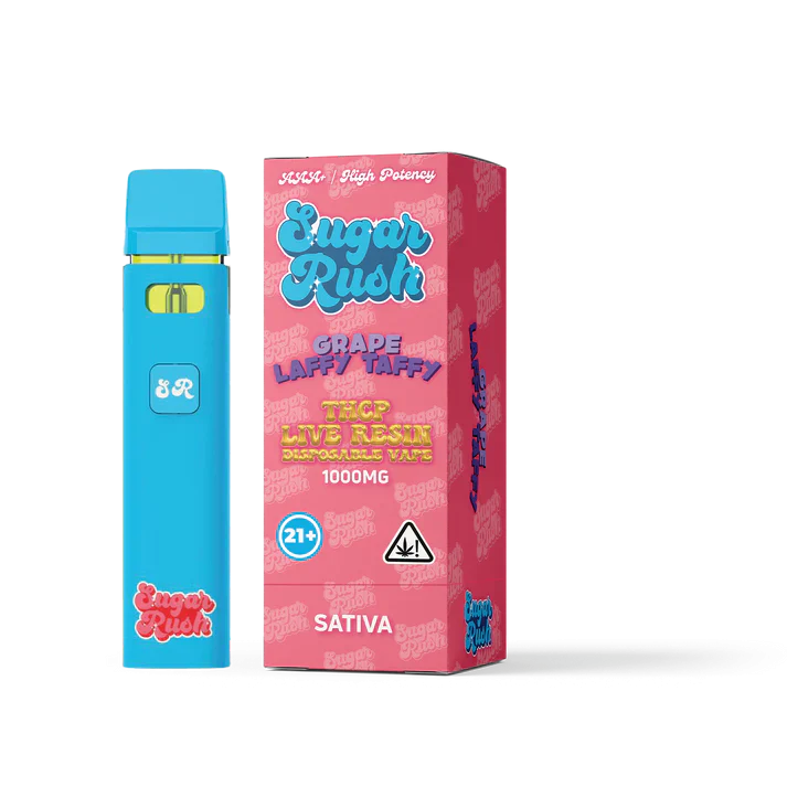 Sugar Rush THCp Disposable Vape - Premium Potency and Flavor in Every Puff