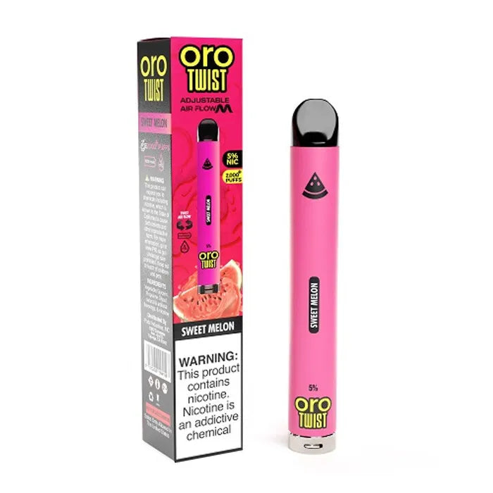 Oro Twist Flow Disposable Vape Twist E-Liquids