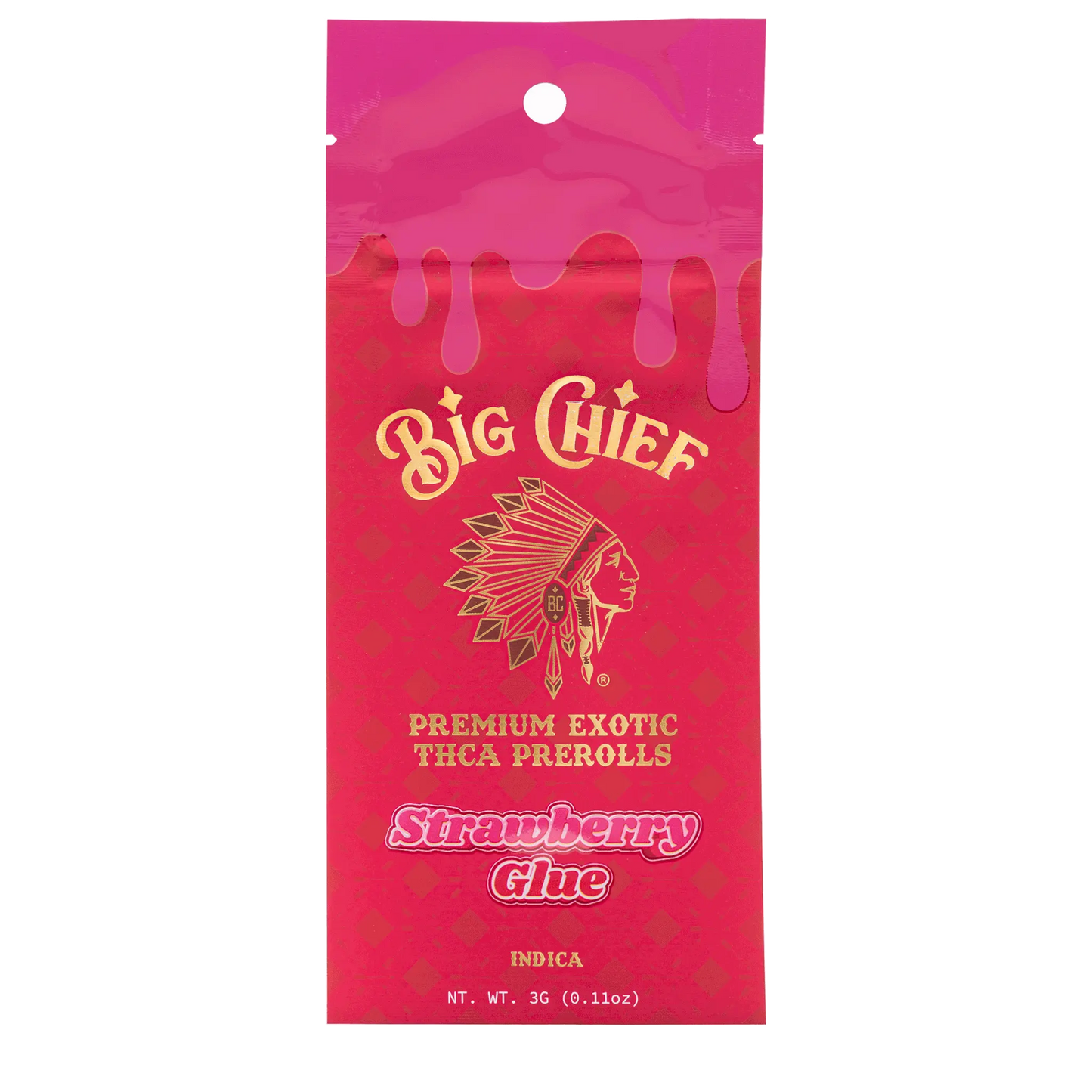 Pre-Rolls 2-Pack THCA - Strawberry Glue - Smoke empire