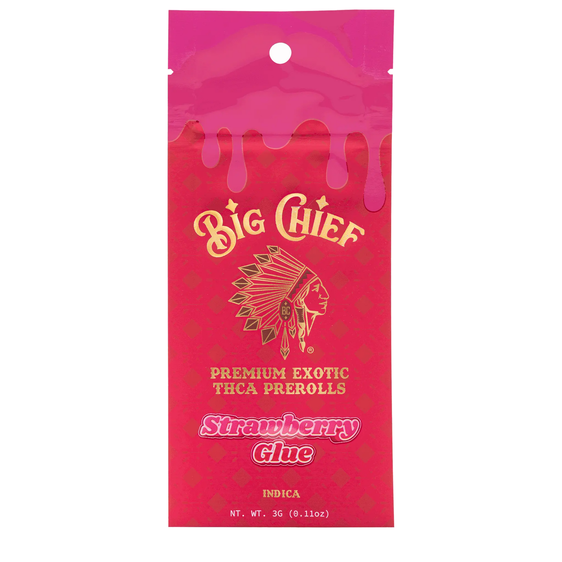 Pre-Rolls 2-Pack THCA - Strawberry Glue - Smoke empire