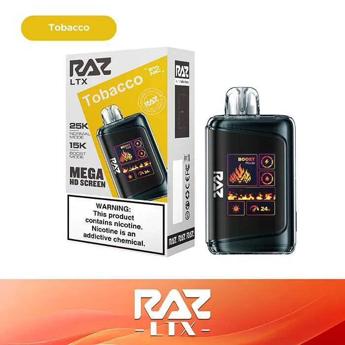 RAZ Vape 25000 — DC25000 & LTX 25K, All Flavors RAZ Vape
