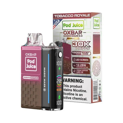 OXBAR Magic Maze 2.0 30000 Puff Vape OXBar Vapes