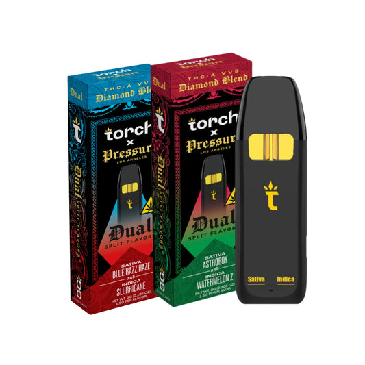 Torch x Pressure LA THCA VVS Diamond Blend Disposable 3gm - Smoke empire