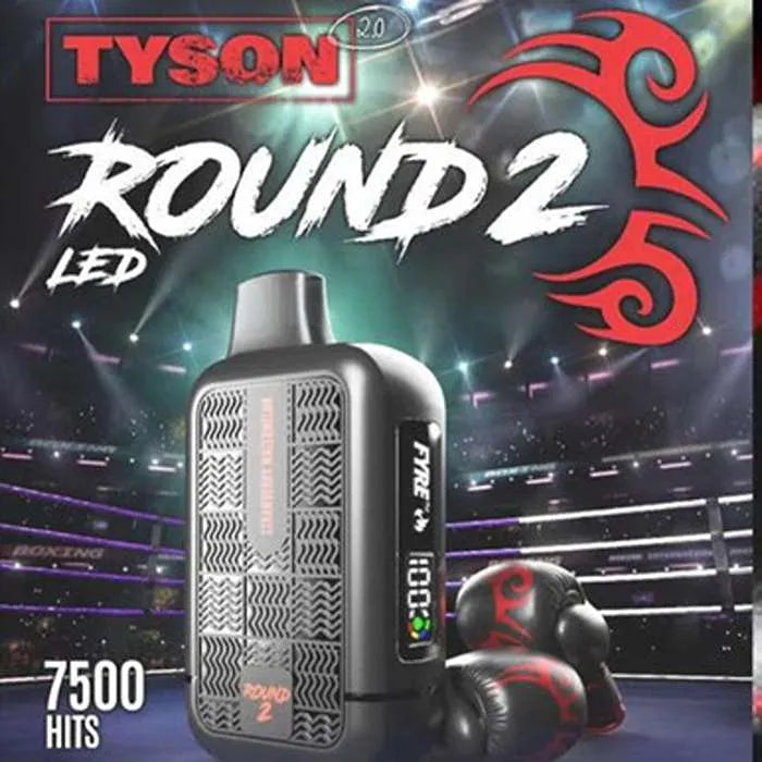 Tyson 2.0 Round 2 Vape Mike Tyson Vapes