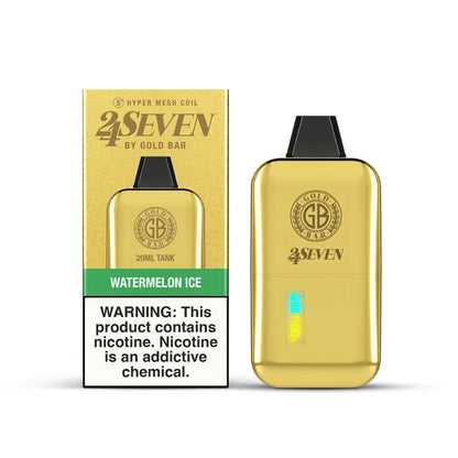 Gold Bar 24Seven 24000 Puff Vape Gold Bar