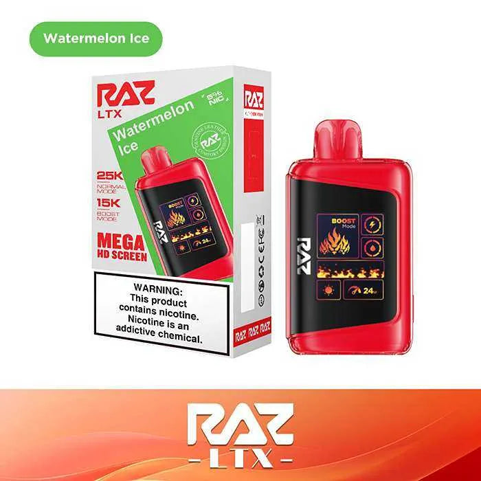 RAZ Vape 25000 — DC25000 & LTX 25K, All Flavors RAZ Vape