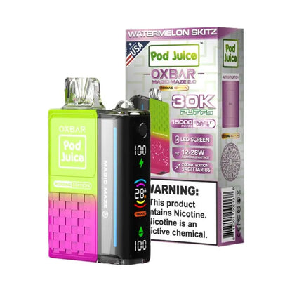 OXBAR Magic Maze 2.0 30000 Puff Vape OXBar Vapes