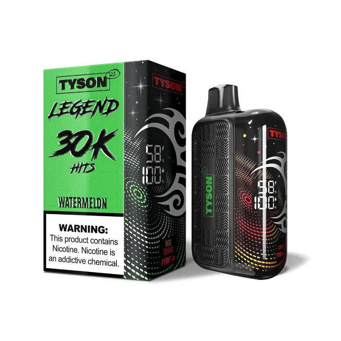 Tyson 2.0 Legend 30K Vape Mike Tyson Vapes