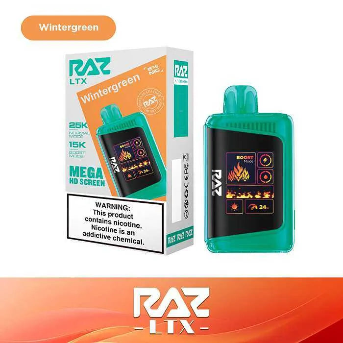 RAZ Vape 25000 — DC25000 & LTX 25K, All Flavors RAZ Vape