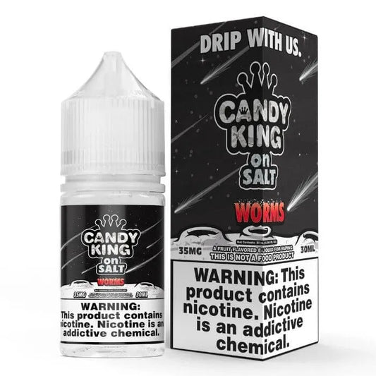 Worms Nicotine Salt by Candy King On Salt