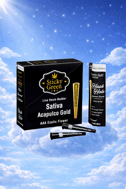 Acapulco Gold Hash Hole Pre Rolls (Sativa) - Smoke empire