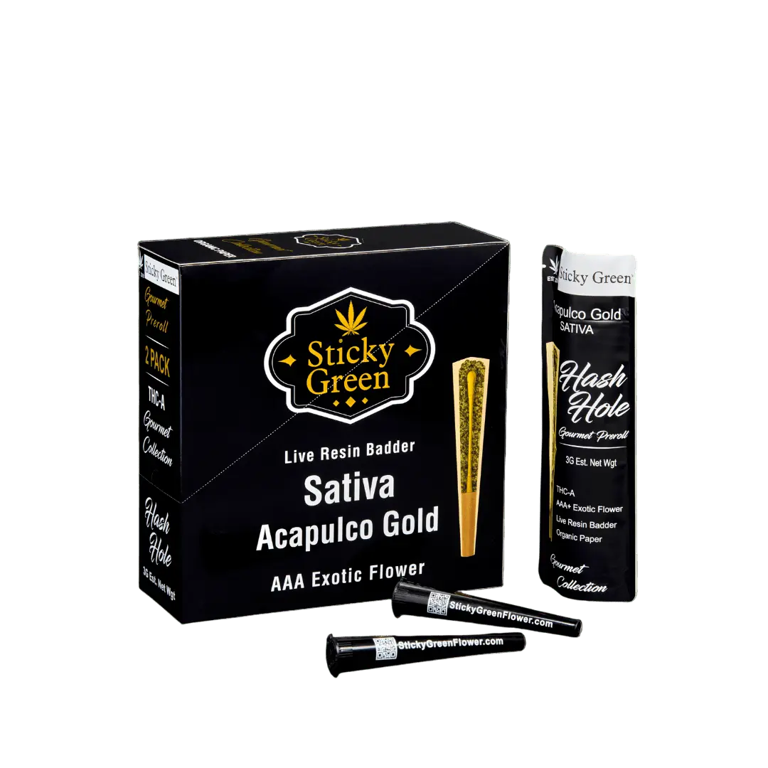 Acapulco Gold Hash Hole Pre Rolls (Sativa) - Smoke empire