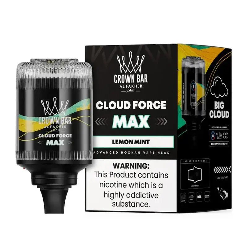 Al Fakher Cloud Force Max 50K (Lemon Mint) - Smoke empire