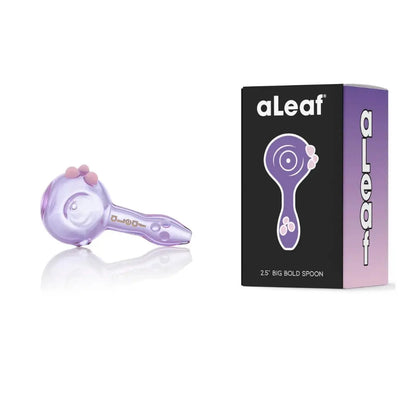 Aleaf 2.5" Big Bold Spoon Hand Pipe - Smoke empire