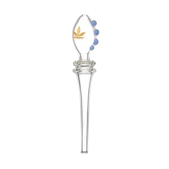 ALEAF 6" QUAD GLASS STRAW - Smoke empire