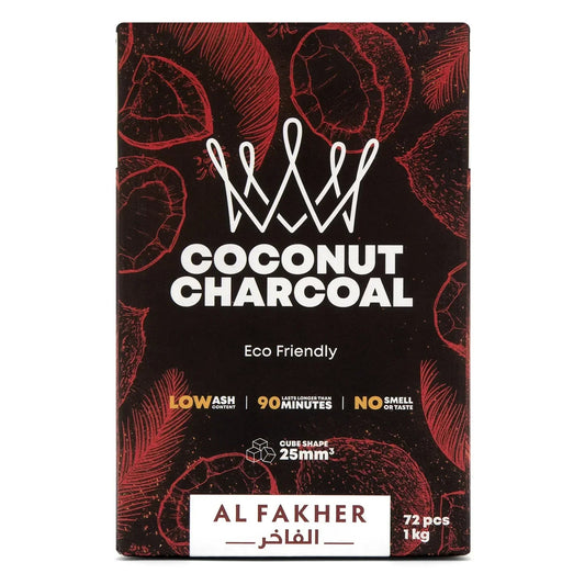 Al Fakher Coconut Coals - 72pcs - Smoke empire
