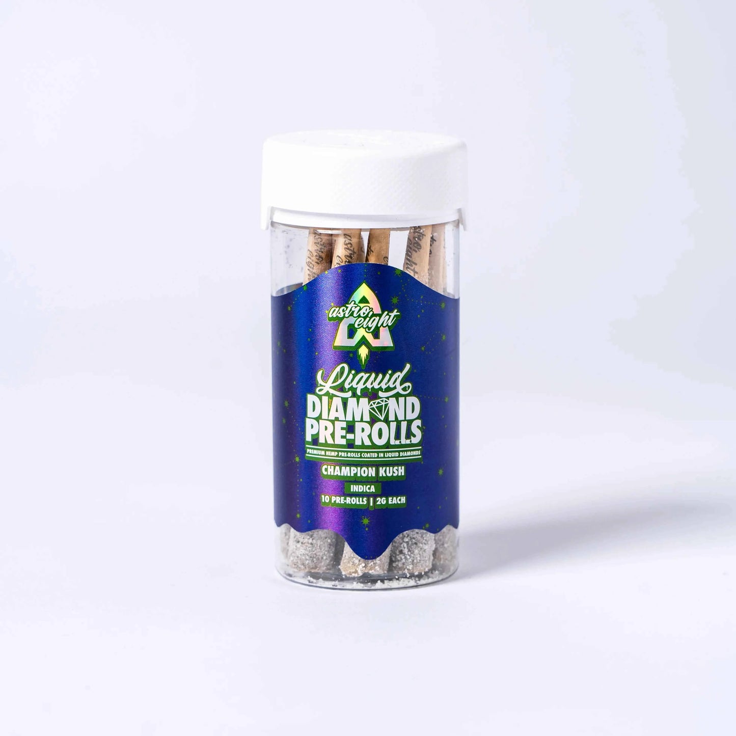 ASTRO EIGHT LIQUID DIAMOND PREROLLS 2G - 10 Count Pack - Smoke empire