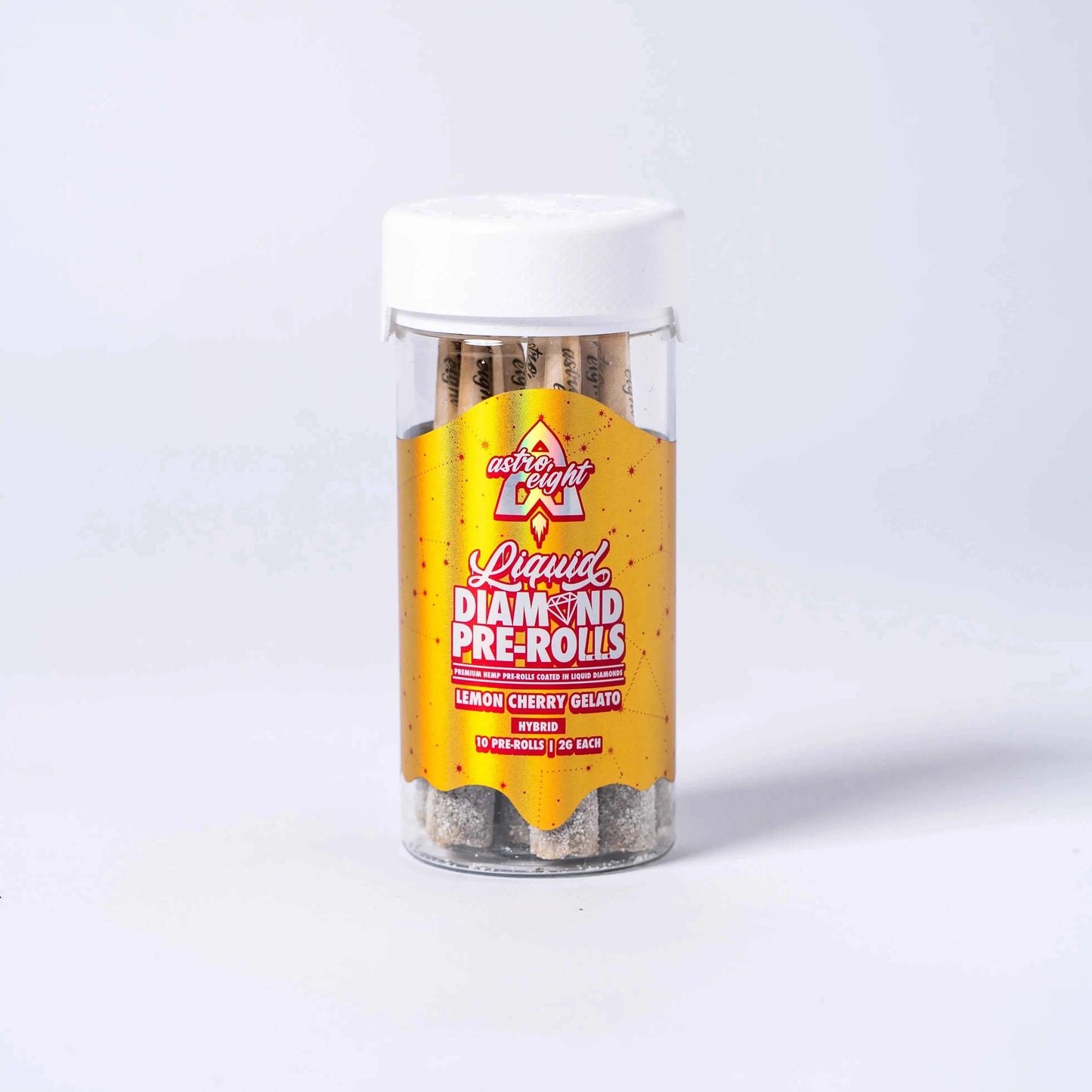 ASTRO EIGHT LIQUID DIAMOND PREROLLS 2G - 10 Count Pack - Smoke empire